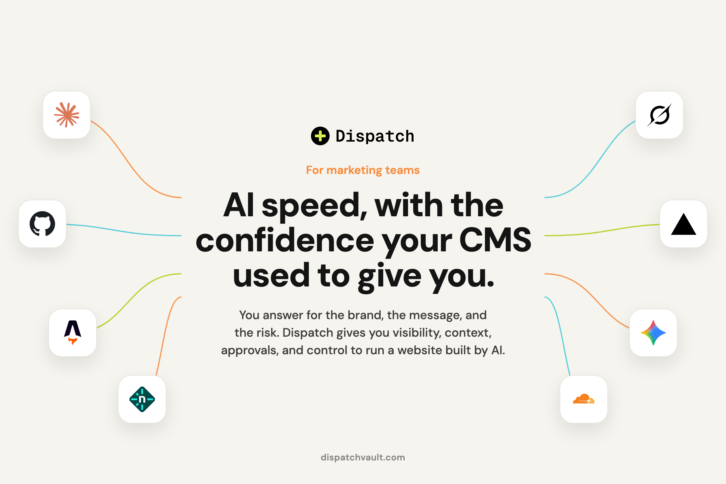 What Is DispatchVault? The Management Layer for AI-Powered Websites, Explained